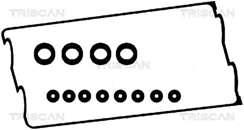 TRISCAN Dichtungssatz, Zylinderkopfhaube