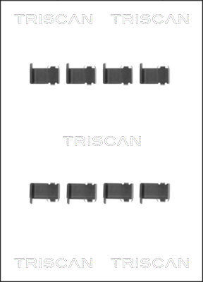 TRISCAN Zubehörsatz, Scheibenbremsbelag