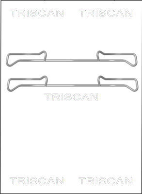 TRISCAN Zubehörsatz, Scheibenbremsbelag