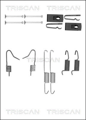 TRISCAN Zubehörsatz, Feststellbremsbacken