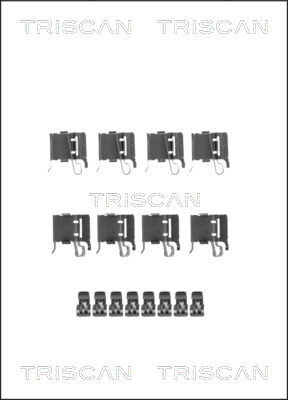 TRISCAN Zubehörsatz, Scheibenbremsbelag