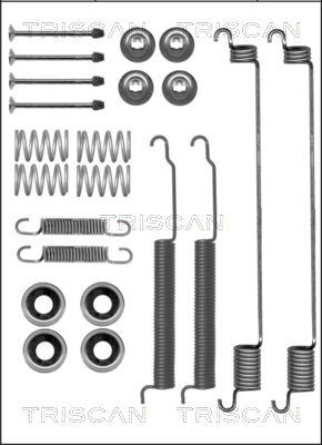 TRISCAN Zubehörsatz, Bremsbacken