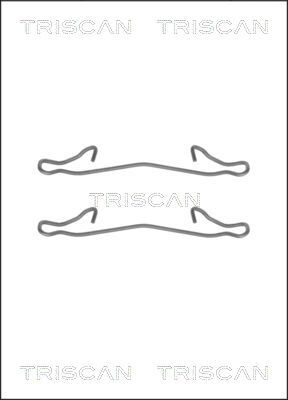 TRISCAN Zubehörsatz, Scheibenbremsbelag