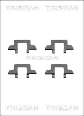 TRISCAN Zubehörsatz, Scheibenbremsbelag
