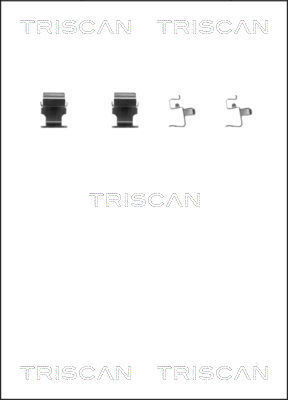 TRISCAN Zubehörsatz, Scheibenbremsbelag