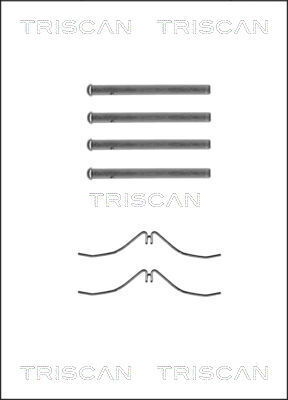 TRISCAN Zubehörsatz, Scheibenbremsbelag