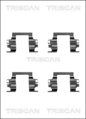 TRISCAN Zubehörsatz, Scheibenbremsbelag