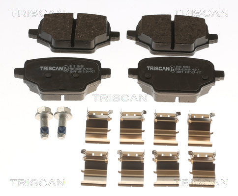 TRISCAN Bremsbelagsatz, Scheibenbremse