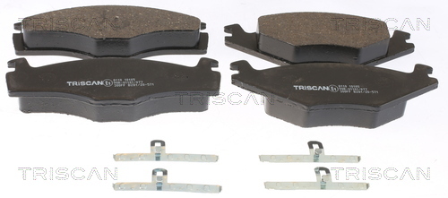 TRISCAN Bremsbelagsatz, Scheibenbremse