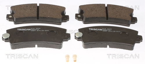 TRISCAN Bremsbelagsatz, Scheibenbremse