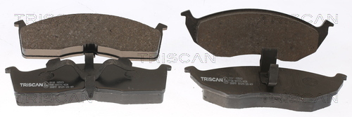 TRISCAN Bremsbelagsatz, Scheibenbremse