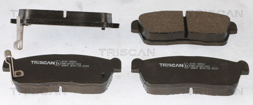 TRISCAN Bremsbelagsatz, Scheibenbremse
