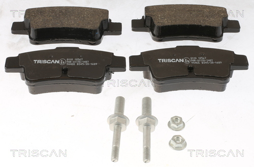 TRISCAN Bremsbelagsatz, Scheibenbremse