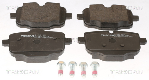 TRISCAN Bremsbelagsatz, Scheibenbremse