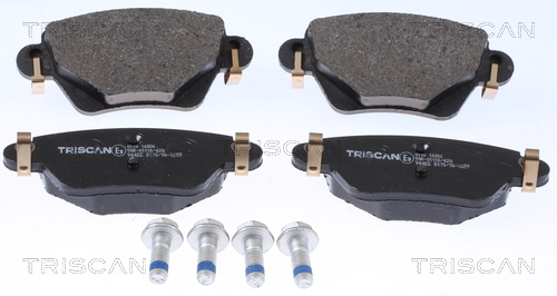 TRISCAN Bremsbelagsatz, Scheibenbremse