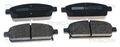 TRISCAN Bremsbelagsatz, Scheibenbremse