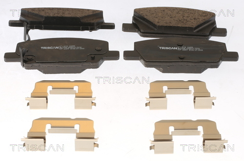 TRISCAN Bremsbelagsatz, Scheibenbremse