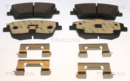 TRISCAN Bremsbelagsatz, Scheibenbremse