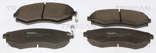 TRISCAN Bremsbelagsatz, Scheibenbremse