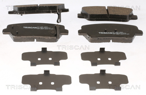 TRISCAN Bremsbelagsatz, Scheibenbremse
