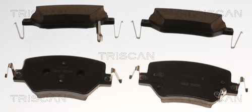 TRISCAN Bremsbelagsatz, Scheibenbremse