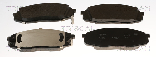 TRISCAN Bremsbelagsatz, Scheibenbremse