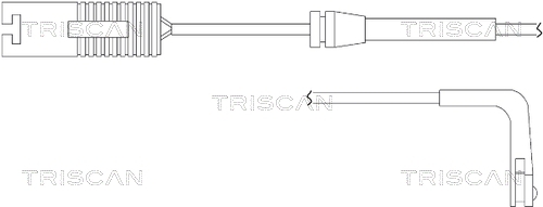 TRISCAN Warnkontakt, Bremsbelagverschleiß