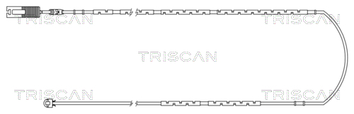 TRISCAN Warnkontakt, Bremsbelagverschleiß
