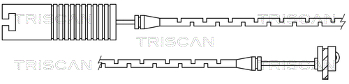 TRISCAN Warnkontakt, Bremsbelagverschleiß