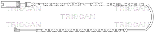 TRISCAN Warnkontakt, Bremsbelagverschleiß