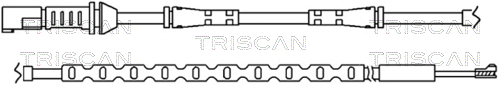 TRISCAN Warnkontakt, Bremsbelagverschleiß