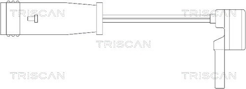 TRISCAN Warnkontakt, Bremsbelagverschleiß