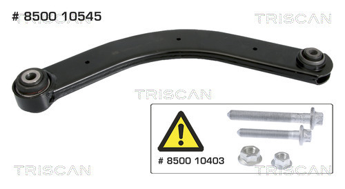 TRISCAN Lenker, Radaufhängung