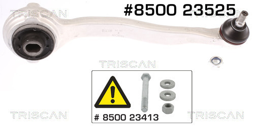 TRISCAN Lenker, Radaufhängung