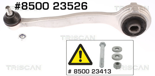 TRISCAN Lenker, Radaufhängung