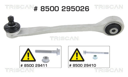 TRISCAN Lenker, Radaufhängung