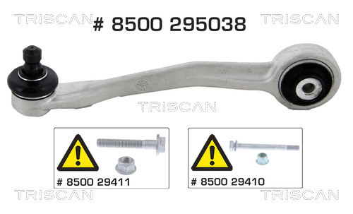 TRISCAN Lenker, Radaufhängung