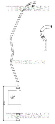 TRISCAN Hydraulikschlauch, Lenkung