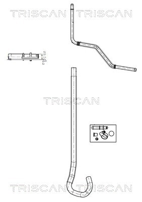 TRISCAN Hydraulikschlauch, Lenkung