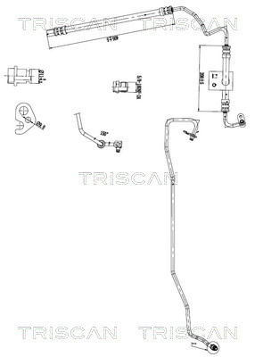 TRISCAN Hydraulikschlauch, Lenkung