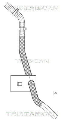 TRISCAN Hydraulikschlauch, Lenkung