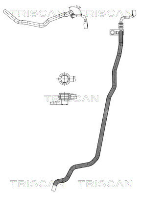 TRISCAN Hydraulikschlauch, Lenkung