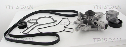 TRISCAN Wasserpumpe + Keilrippenriemensatz