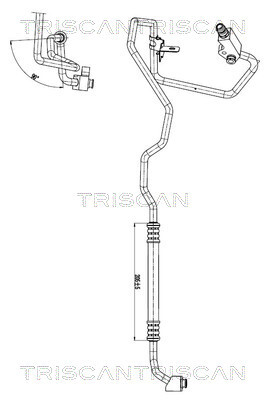 TRISCAN Hochdruck-/Niederdruckleitung, Klimaanlage