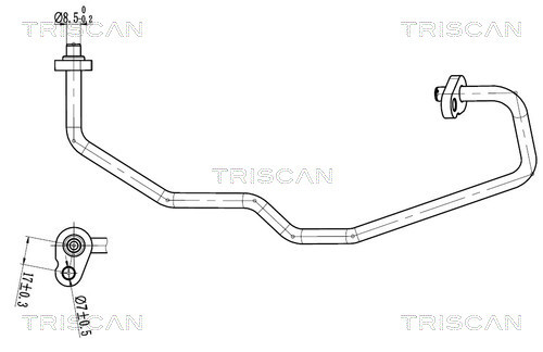 TRISCAN Hochdruck-/Niederdruckleitung, Klimaanlage